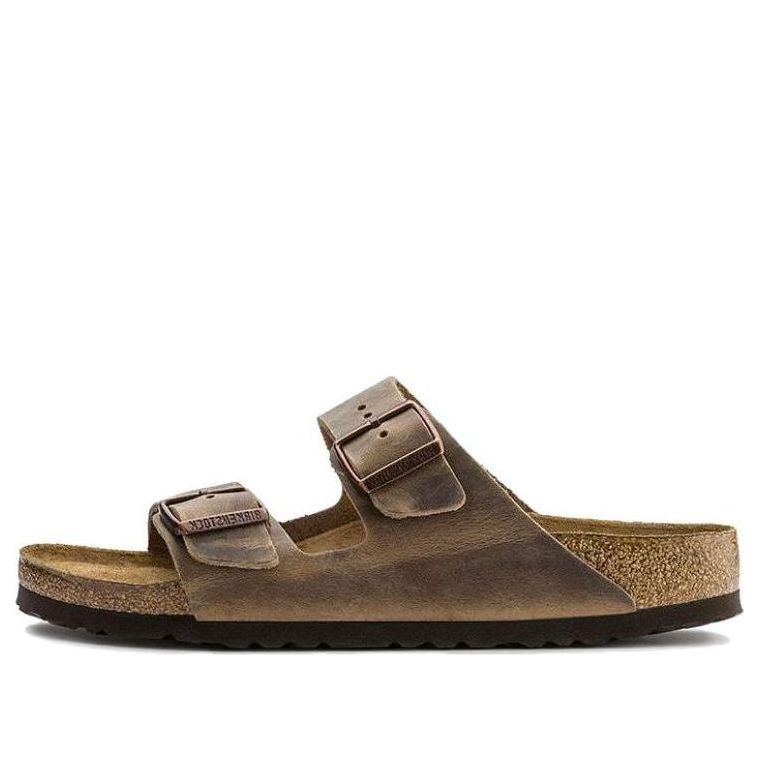 Кецове и обувки Birkenstock Arizona Soft Footbed Oiled Leather Narrow Fit Sandals Кафяво | 0552813, 0