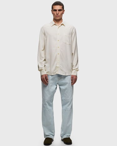 Риза OUR LEGACY Our Legacy Classic Silk Shirt Бяло | COCSWS, 1