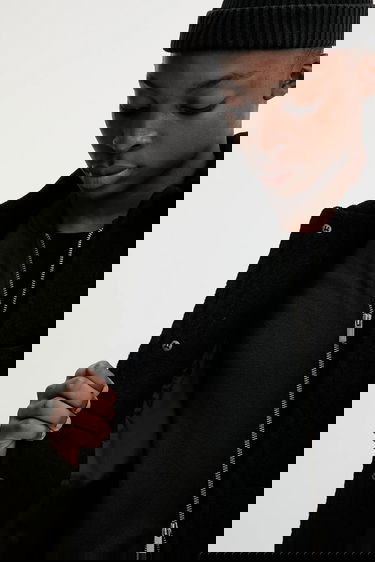 Палта A.P.C. Wool Coat Gaston Черно | WVBEH.H01516, 4