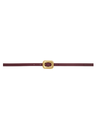 Колани Bottega Veneta Chain Link Belt Бургунди | 715855 VMAU3
