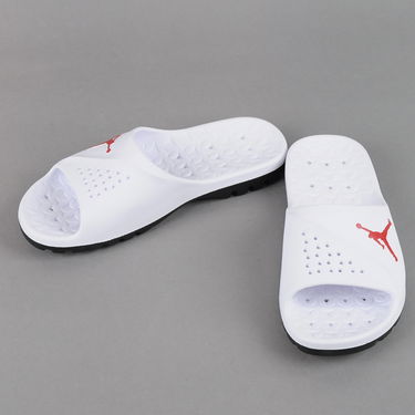 Кецове и обувки Jordan Jordan Super.Fly Team Slide ''White Gym Red'' Бяло | 716985-102, 2