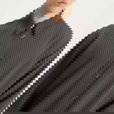 Риза OUR LEGACY Our Legacy Beyond Striped Ceremony Viscose Shirt Сиво | M4252BIS, 5