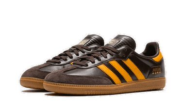 Кецове и обувки adidas Originals Samba OG Black 35 1/3 Кафяво | IG6174, 4
