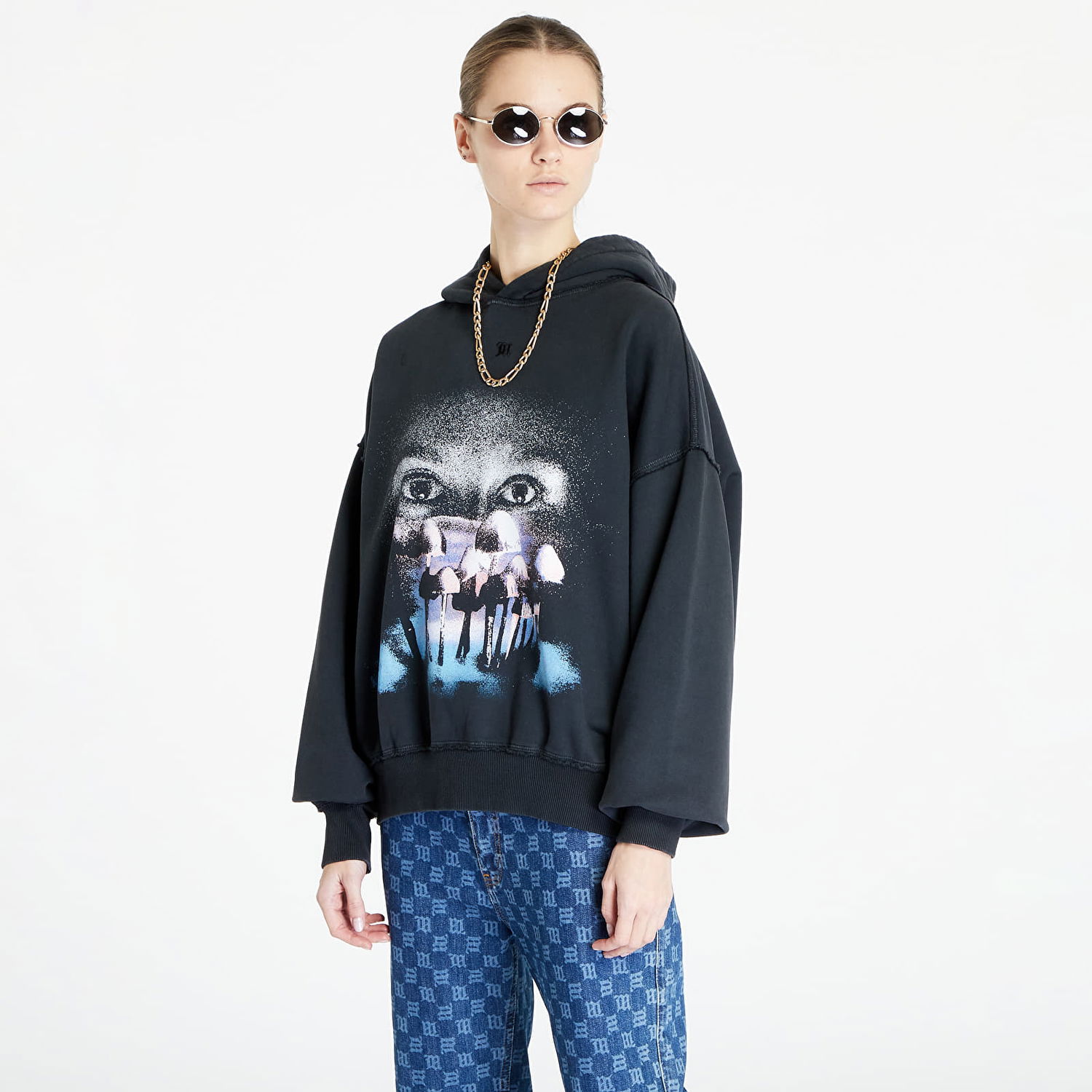 Суитчър MISBHV Mush Hoodie Черно | 240M212, 0