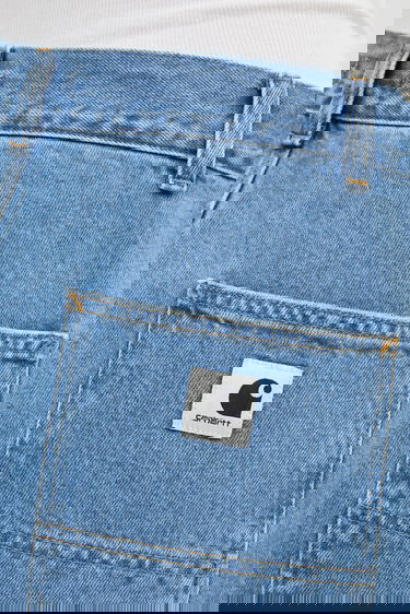 Дънки Carhartt WIP Brandon Double Knee Pant high waist Синьо | I034635.112, 3