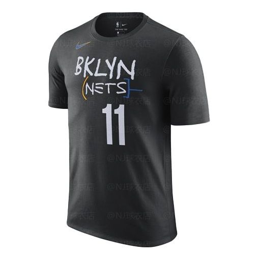 Тениска Nike Kyrie Irving Fan Edition Brooklyn Nets T-Shirt Черно | CT9420-013