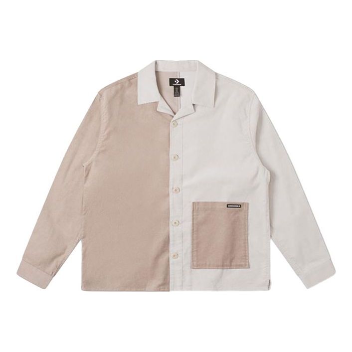 Риза Converse Corduroy Woven Shirt Бежово | 10025285-A02