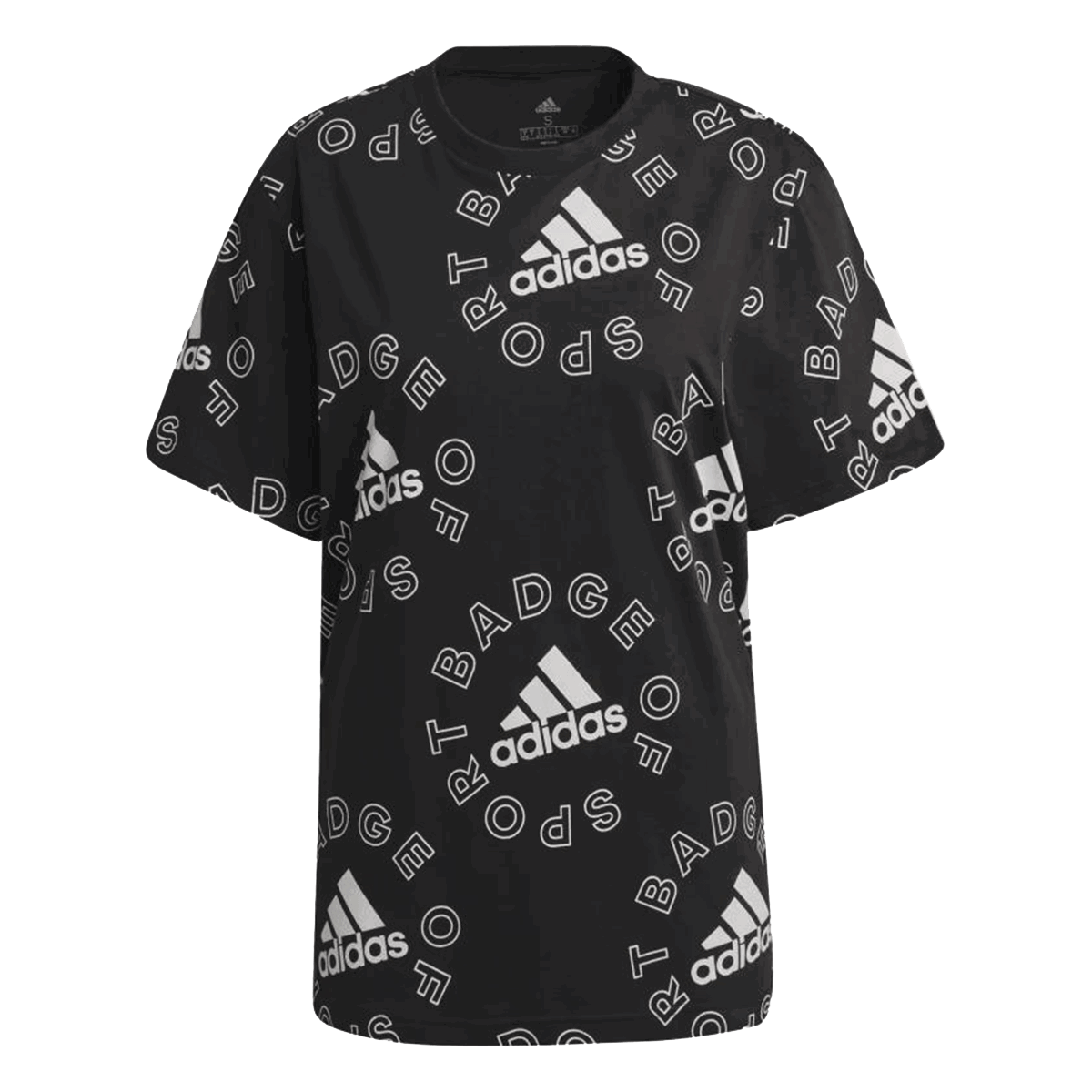 Тениска adidas Originals Sport Badge Of Sport Tee Черно | HC9187, 0