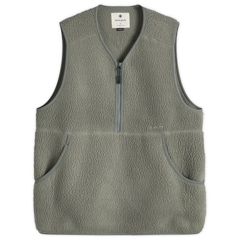 Жилетка Snow Peak Fleece Vest Сиво | SW-24AU006-GRY