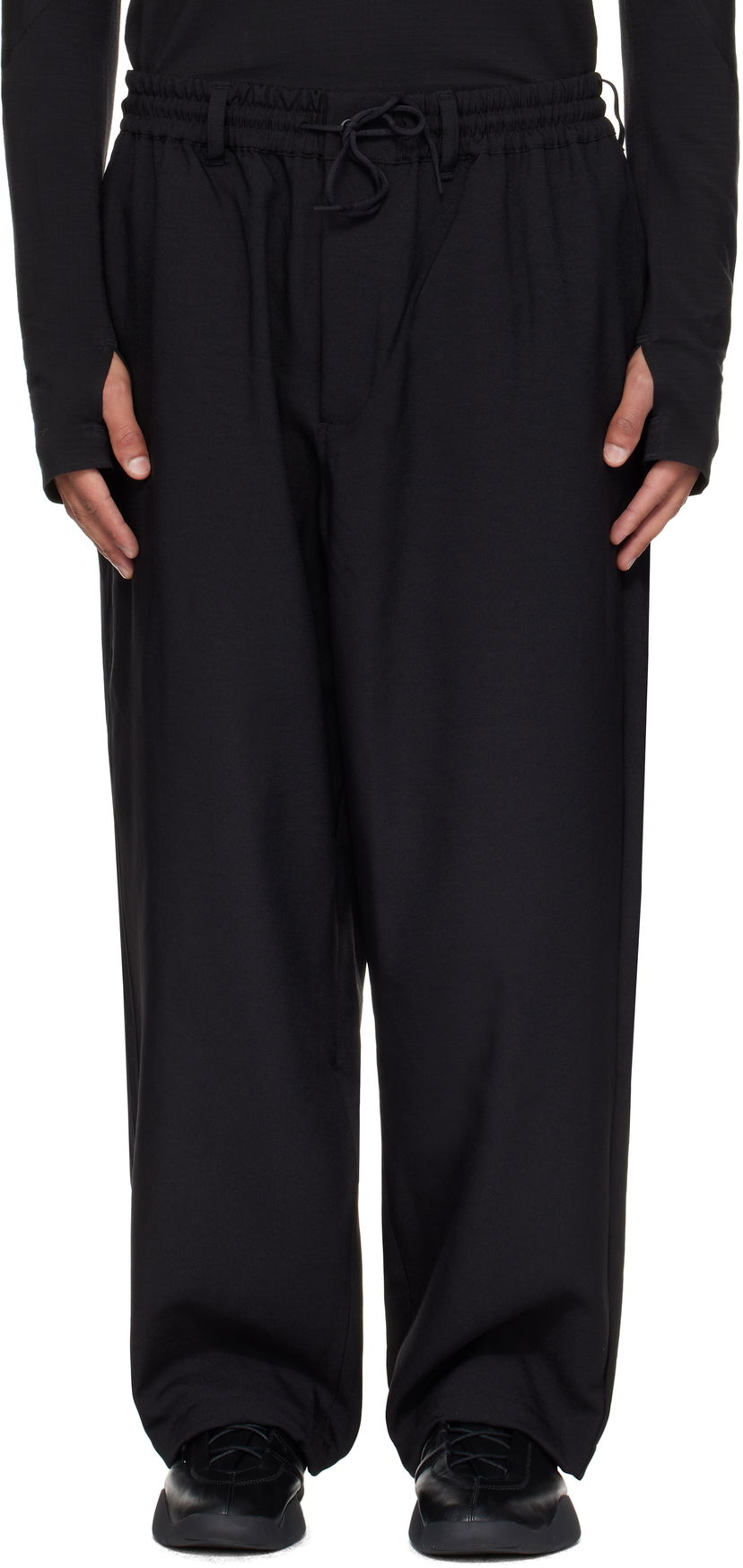 Спортни панталони Y-3 Y-3 Sport Uniform Track Pants Черно | JW4624