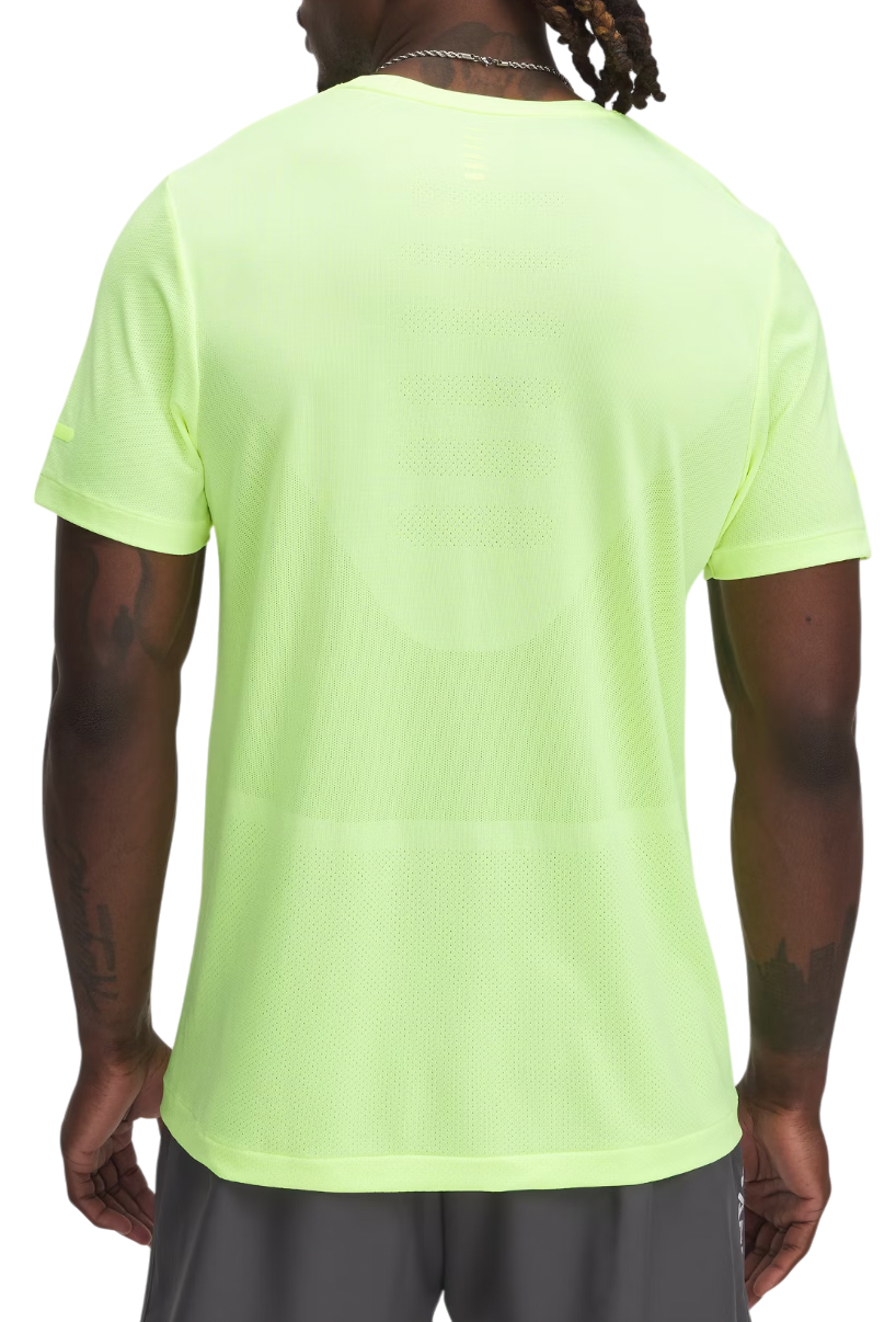 Тениска Under Armour Seamless Stride Short Sleeve T-Shirt Жълто | 1375692-731, 1
