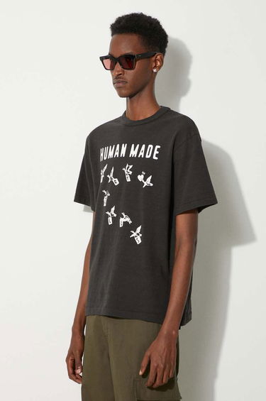 Тениска Human Made Graphic Print T-Shirt Черно | HM27TE017, 3