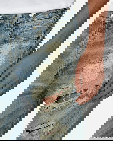 Дънки KENZO Levi’s® 1933 x Distressed Jeans Синьо | FD65DP412LE2 DY, 5