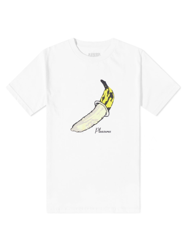 Тениска Pleasures END. x Sexual Satisfaction Nana Tee Бяло | P21F072-WHT