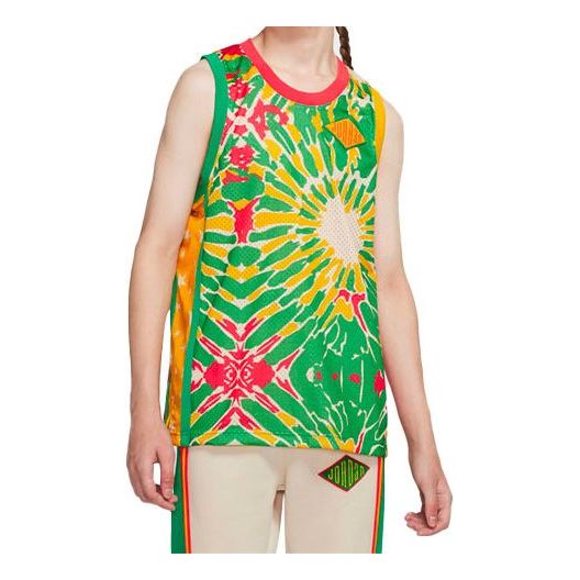 Фланелка Jordan Jordan Sport DNA Tie-Dye Vest Многоцветен | CK9526-631