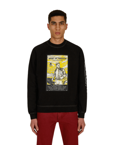 Суитчър PHIPPS Movie Merch Crewneck Sweatshirt Черно | PHSS21N02-1J001 BLACK, 3