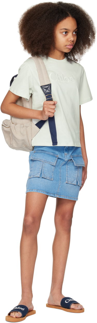 Раница CHLOÉ Chloé 'Chloé' Canvas Backpack Бежово | C20423, 3