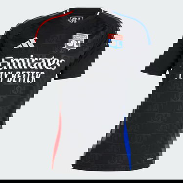 Фланелка adidas Performance Olympique Lyonnais 24/25 Away Kit Черно | IT6512, 2