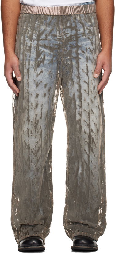 Панталони Diesel P-Egaso Distressed Textured Trousers Многоцветен | A21590-0SLCQ-98BA, 0