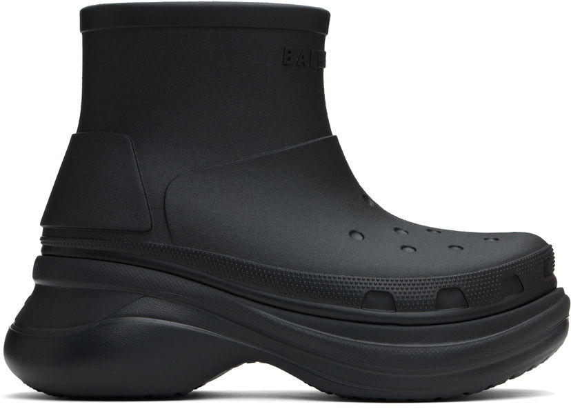 Кецове и обувки Balenciaga Balenciaga Crocs Edition Boots Черно | 713679W1S8E