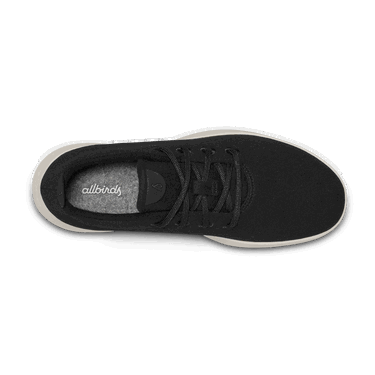 Кецове и обувки Allbirds Wool Runners Comfortable Wool Size 5 Черно | WR3WTBK, 2