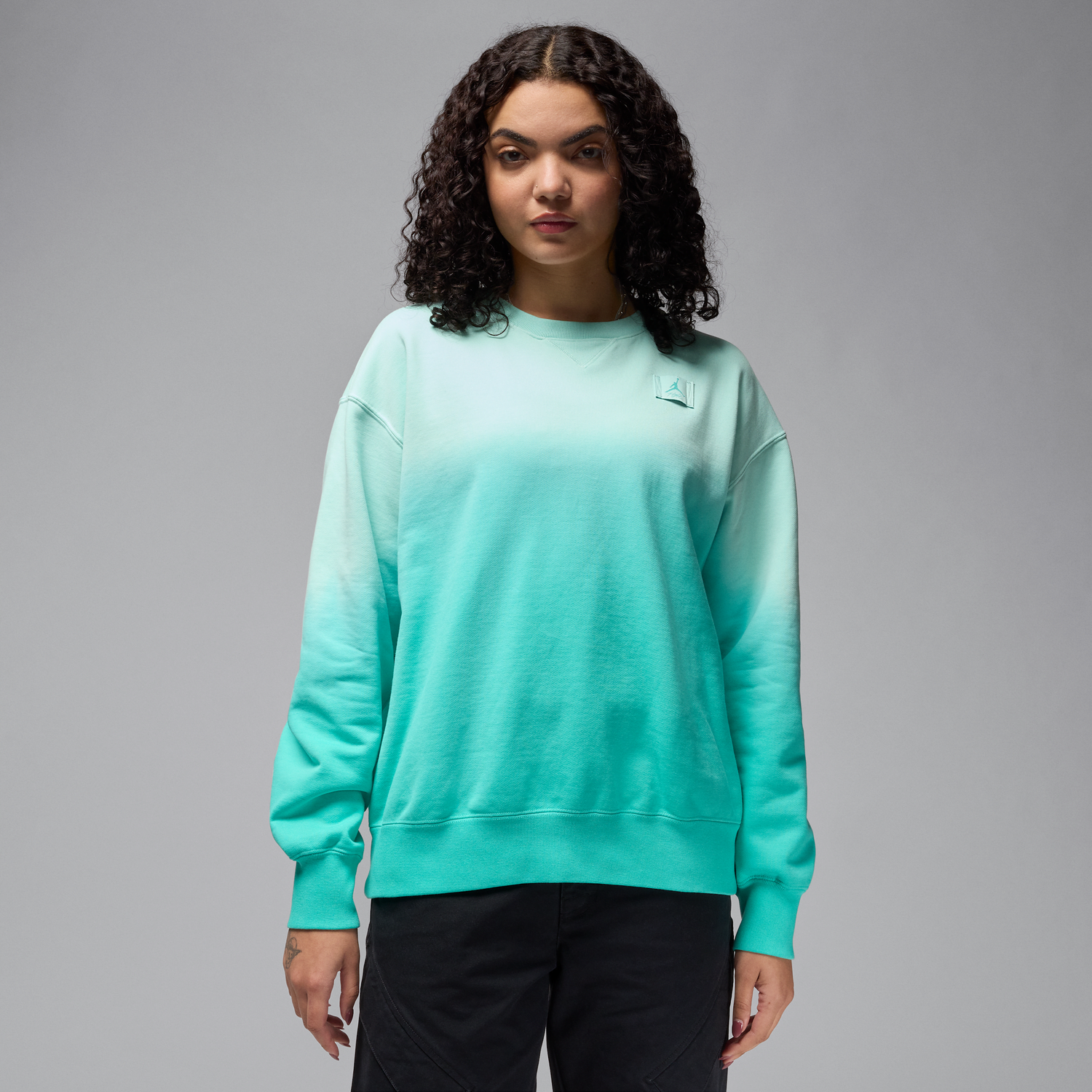 Пуловер Jordan Jordan Flight Fleece Crew Sweatshirt Тюркоазено | HJ0032-357, 0