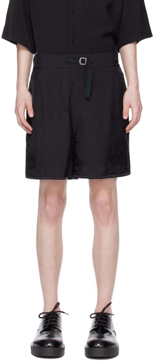 Къси панталони Jil Sander Oversized Reversible Shorts Черно | J22MU0117_JTN323, 0