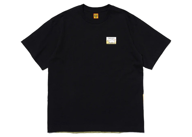 Тениска Human Made Graphic Print Cotton T-Shirt Черно | HM25CS034