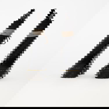 Кецове и обувки Rick Owens Dr. Martens x DRKSHDW Quad Sole Calf Length Boot Black Черно | DM02B3801 9001, 3