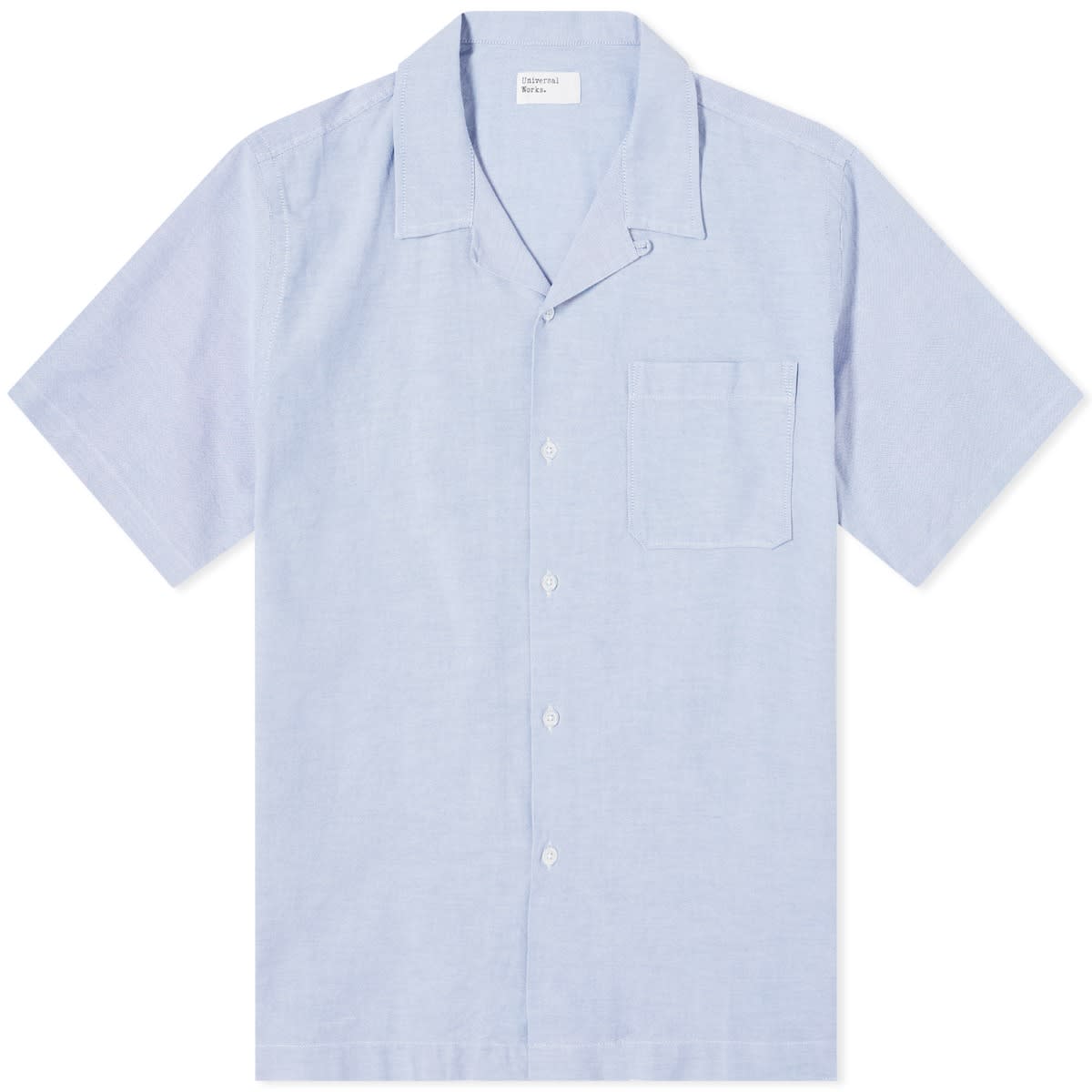 Риза Universal Works Universal Works Oxford Cotton Road Shirt, Size Small Синьо | 30671-SKY, 1