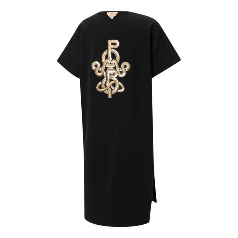 Pокля Puma PUMA x PRONOUNCE Jointly Signed Back Print Dress Черно | 532148-01