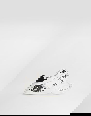 Аксесоари Dolce & Gabbana Dolce & Gabbana Printed Nappa Leather Бяло | DK0117AS827HWF57, 0