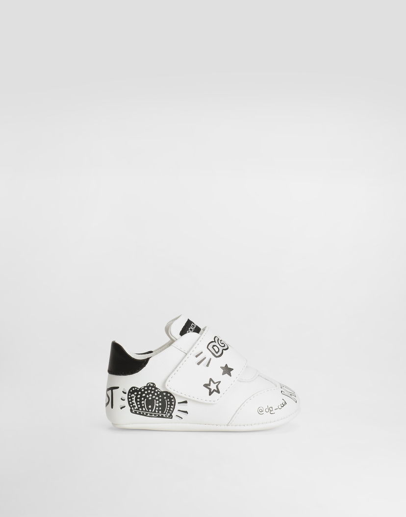 Аксесоари Dolce & Gabbana Dolce & Gabbana Printed Nappa Leather Бяло | DK0117AS827HWF57