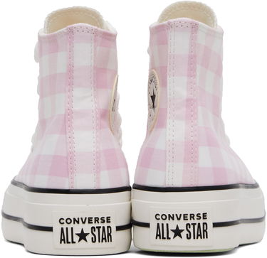 Кецове и обувки Converse Chuck Taylor All Star Lift Platform Gingham Розово | A13663C, 0