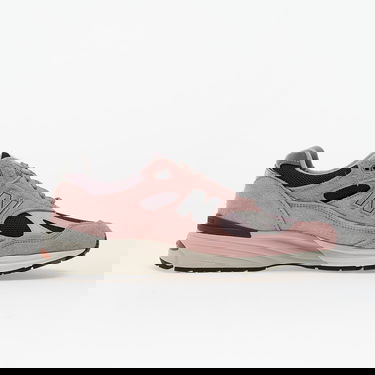 Кецове и обувки New Balance 991v2 Made in UK Розово | U991PR2, 4