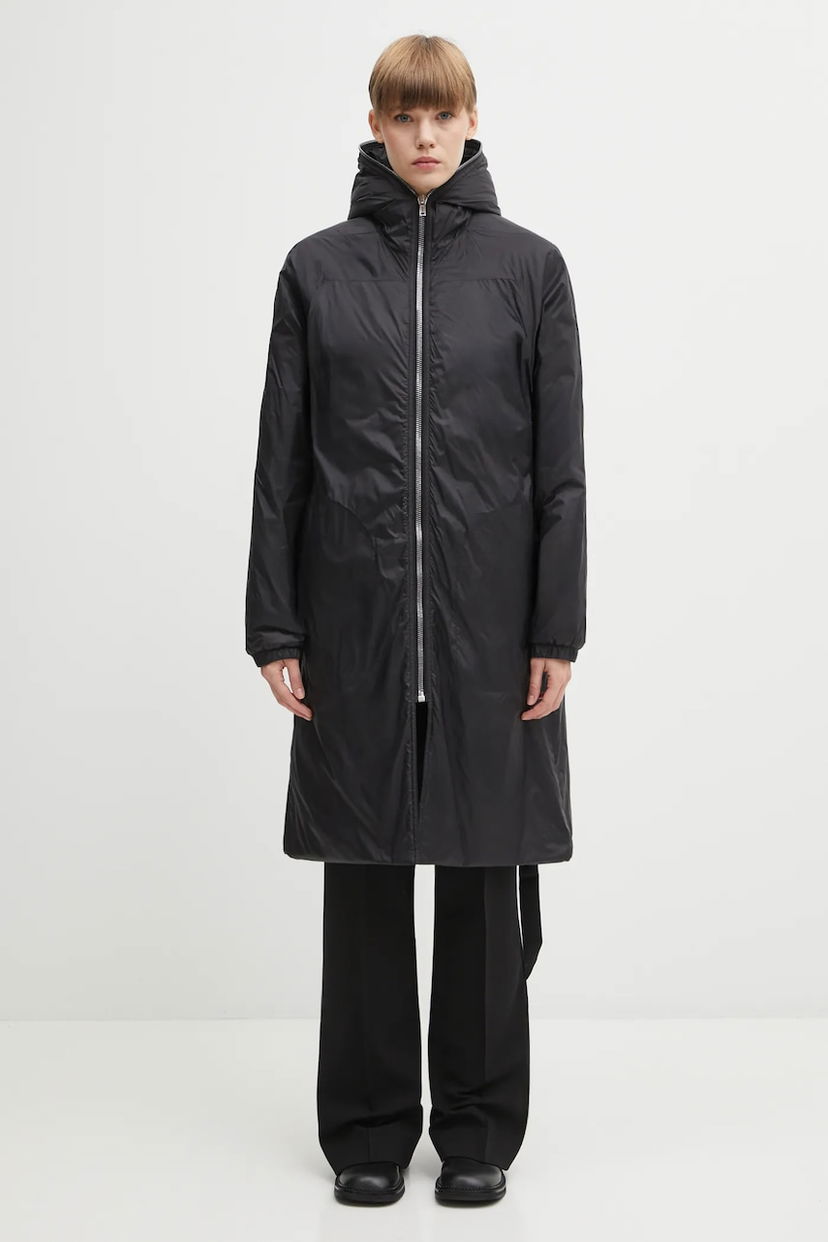 Ветровка Rick Owens Rick Owens DRKSHDW Long Hooded Sealed Windbreaker Черно | DS02E7923.NP