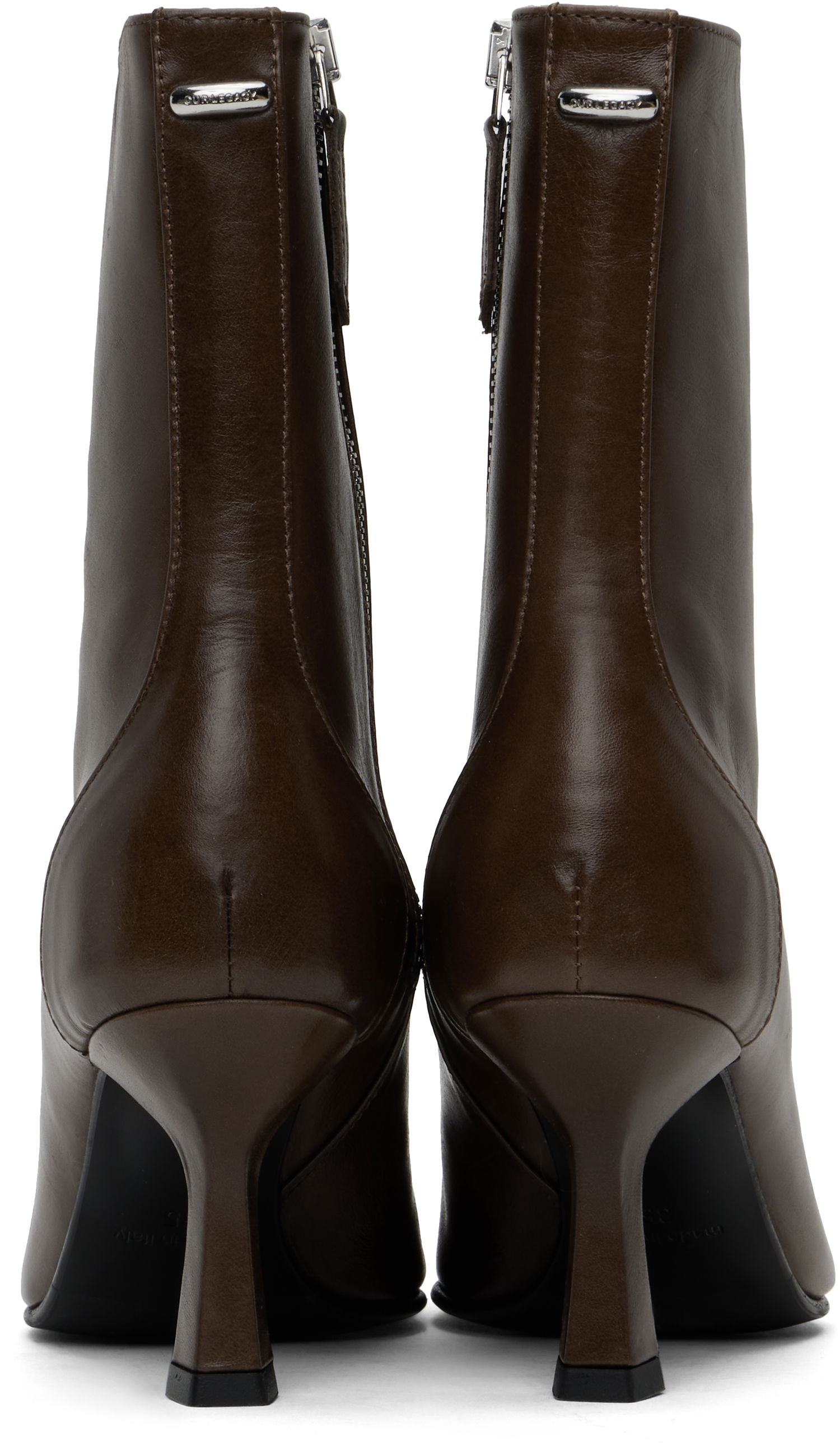 Облекло OUR LEGACY OUR LEGACY Slim Ankle Boots Кафяво | A2257SCS, 1