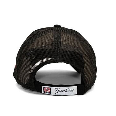 Шапка с козирка New Era 9FORTY Trucker MLB Home Field New York Yankees Black / Lava Red  One Size Черно | 60435268, 1