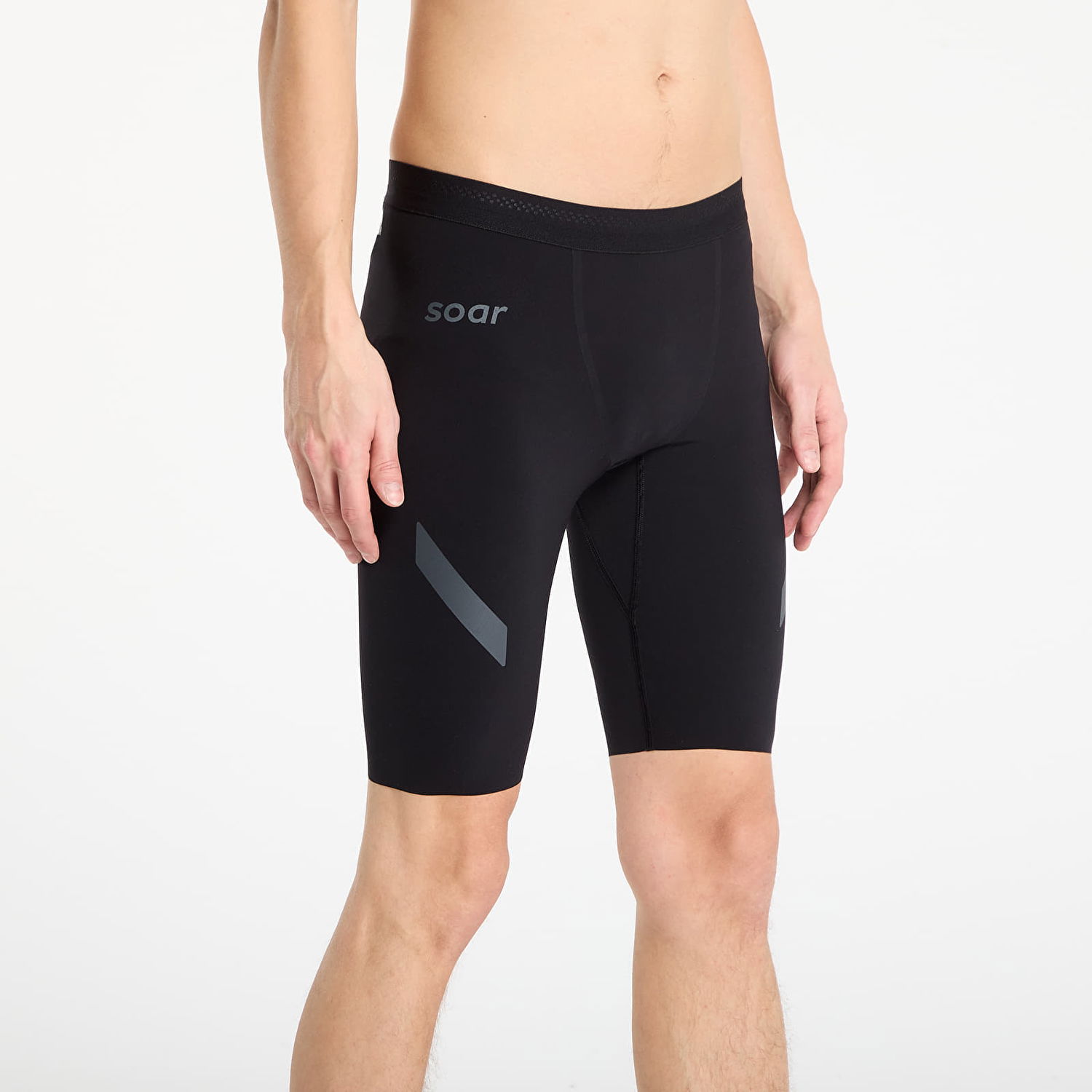 Чорапи Soar Running Half Tights Черно | AW25-SS10M-BLK, 1