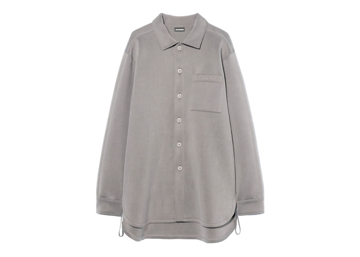 Риза Jacquemus La Chemise Guimauve Сиво | 225JS013-2030-950, 0