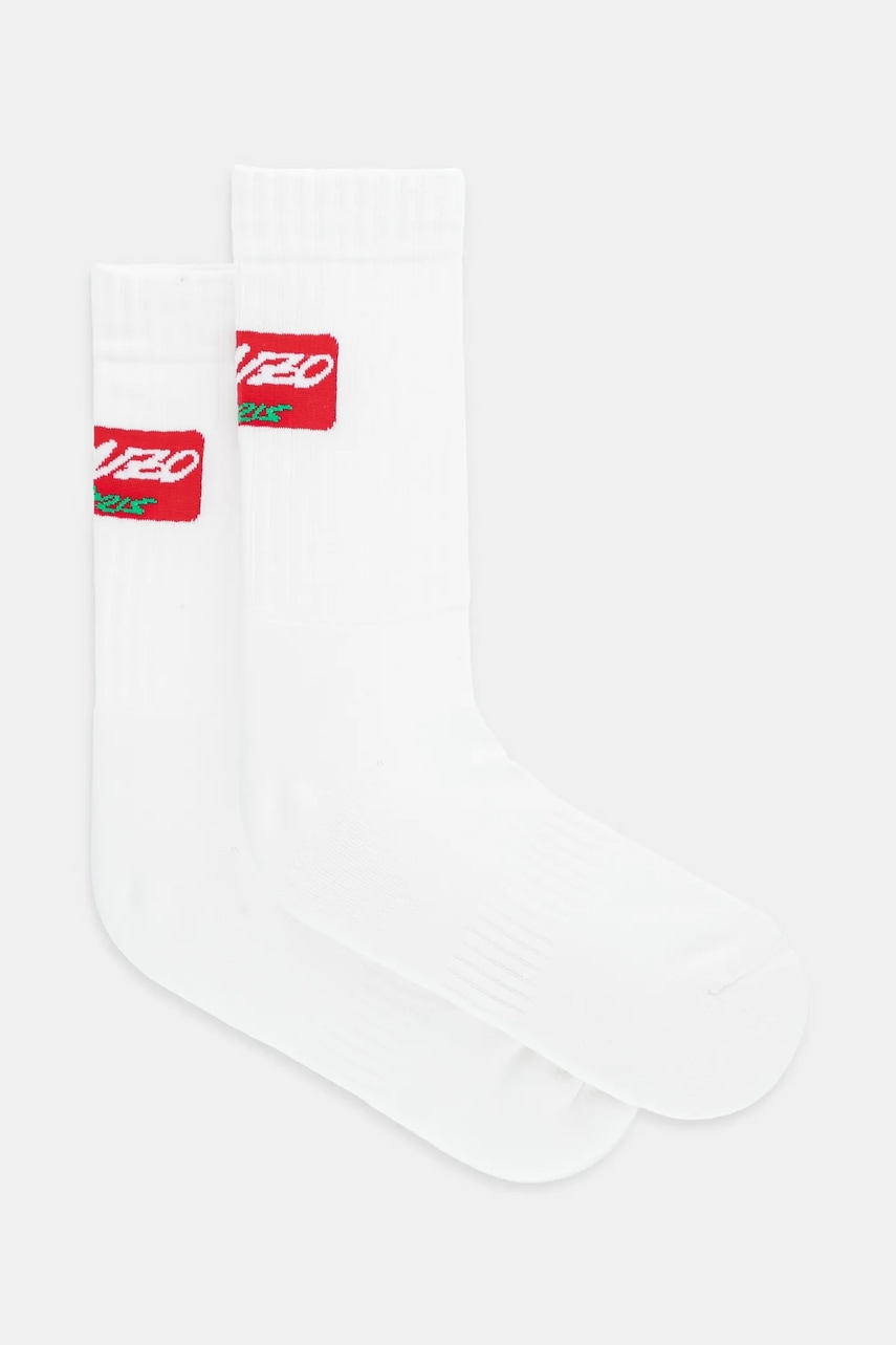 Чорапи KENZO Kenzo x Futura Socks Бяло | FF68SU195KSB, 0