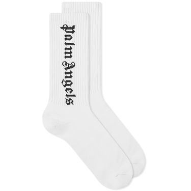 Чорапи Palm Angels Logo Socks Бяло | PMRA001C99FAB0020110, 0