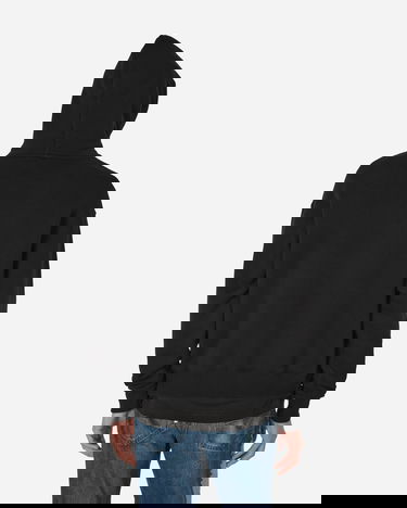 Суитчър Off-White Stamp Logo Skate Popover Hoodie Черно | OMBB085F23FLE0011001, 3
