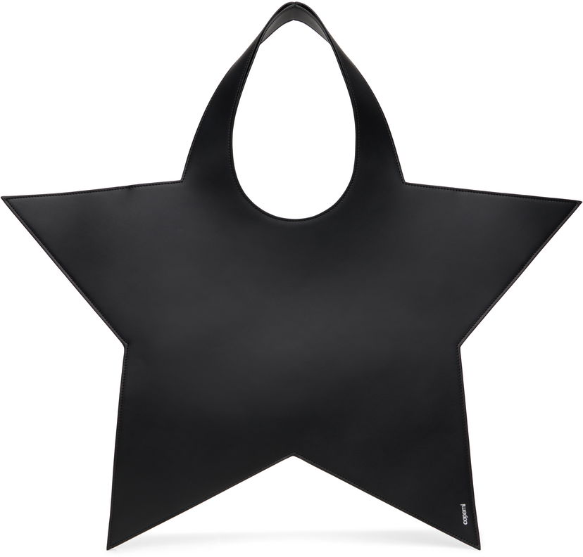 Голяма пазарска чанта Coperni Star Tote Bag Черно | COPBA86405