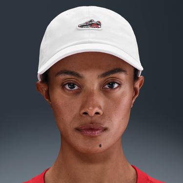 Шапка с козирка Nike Club Unstructured Air Max 90 Patch Cap Бяло | HV7021-100, 3