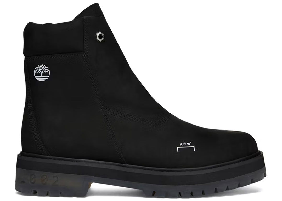 Кецове и обувки Timberland 6 Inch Zip Boot A-COLD-WALL Черно | TB0A68VB015, 0