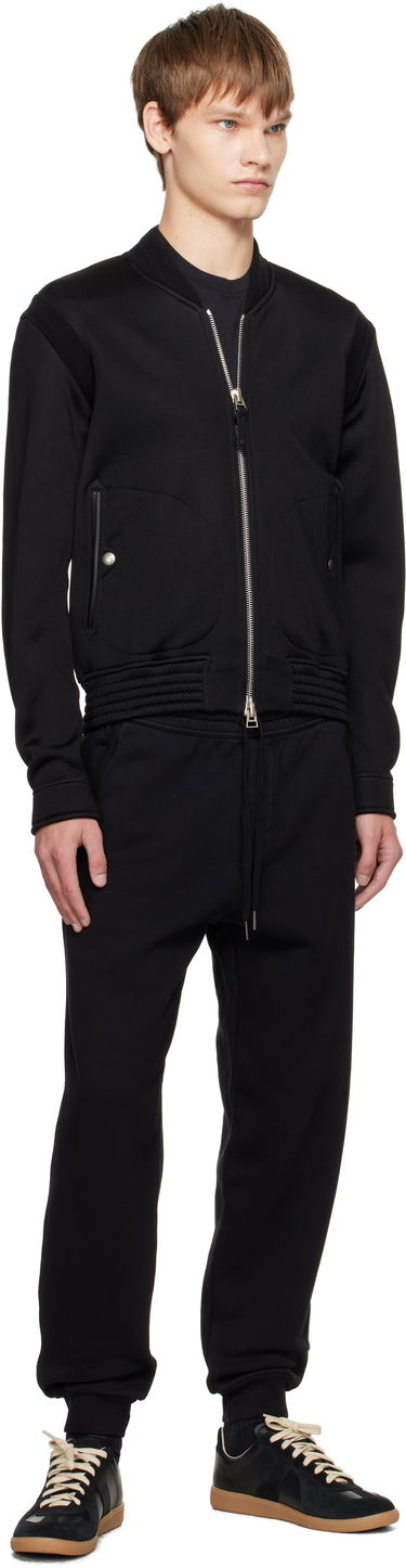 Яке бомбър Tom Ford TOM FORD Cotton Viscose Bomber Jacket Черно | JZL019-JMC081, 3