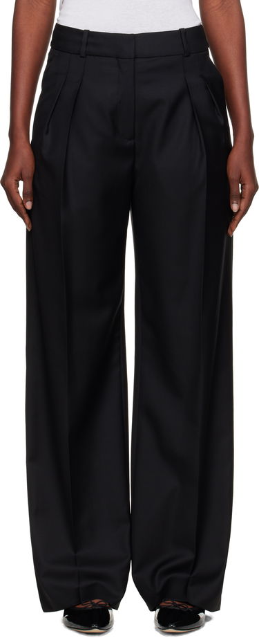 Панталони Loulou de Saison Loulou de Saison Sbiru LDS Straight Leg Trousers Черно | SBIRU LDS, 0