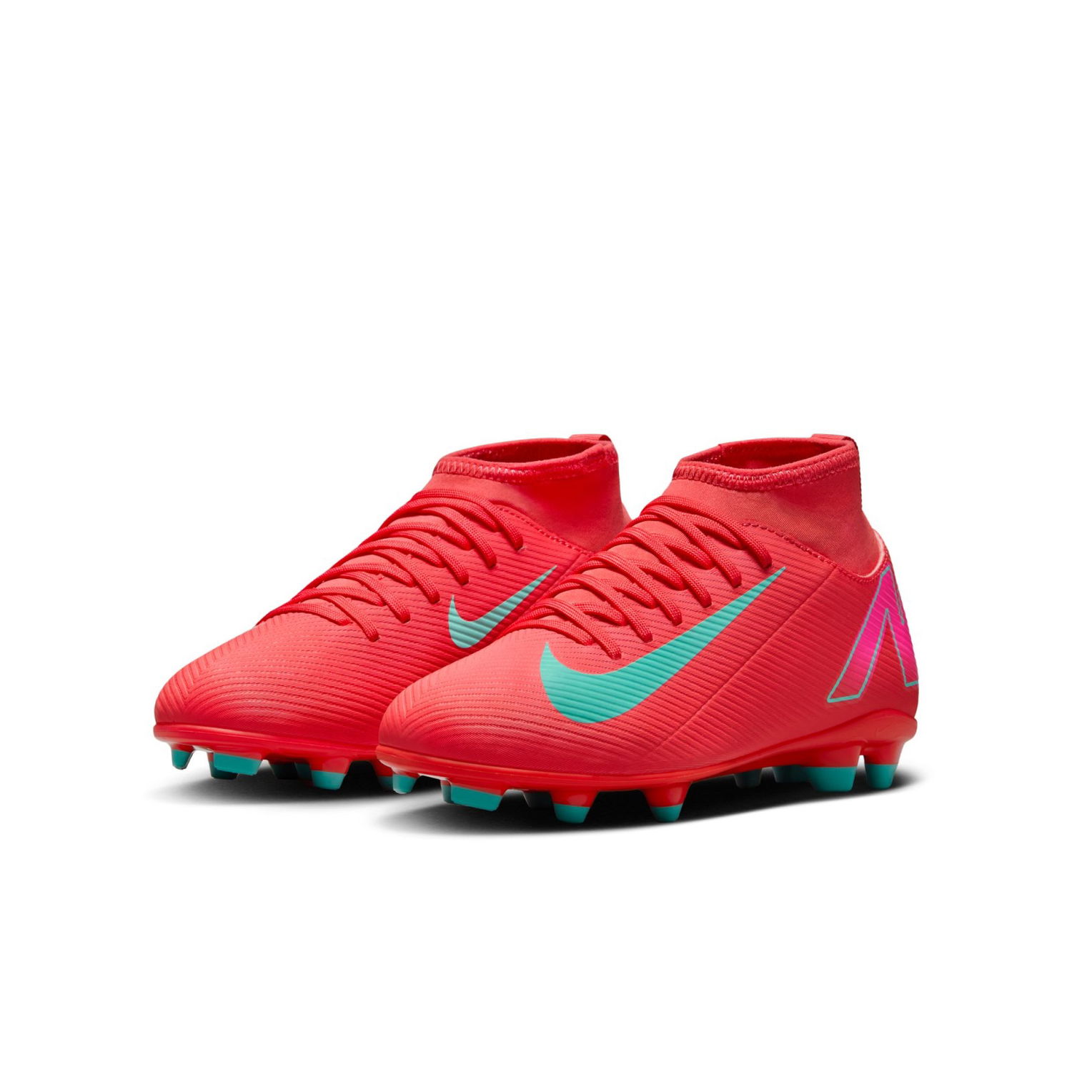 Кецове и обувки Nike Jr Superfly 10 Club FG/MG Червено | FQ8318-800, 1