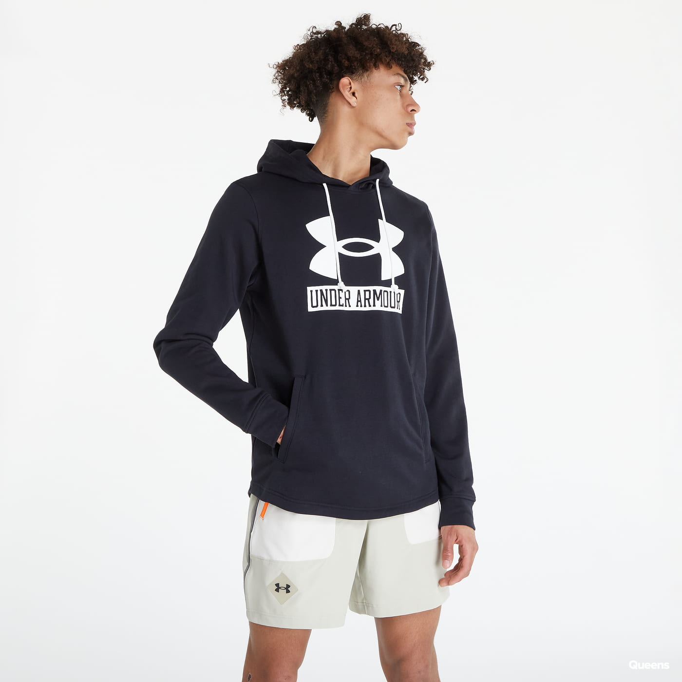 Суитчър Under Armour Rival Terry Logo Hoodie Черно | 1370390-001, 0